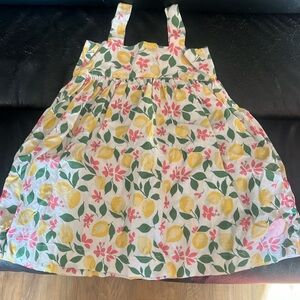 Smiling Button lemon dress